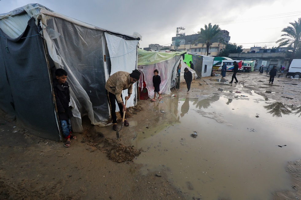 Gaza bad tents